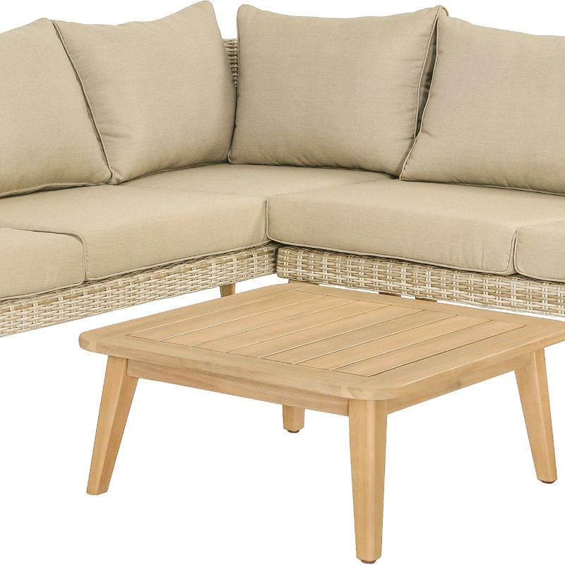 Pacific Lifestyle - Cabon Outdoor Corner Seating Set
