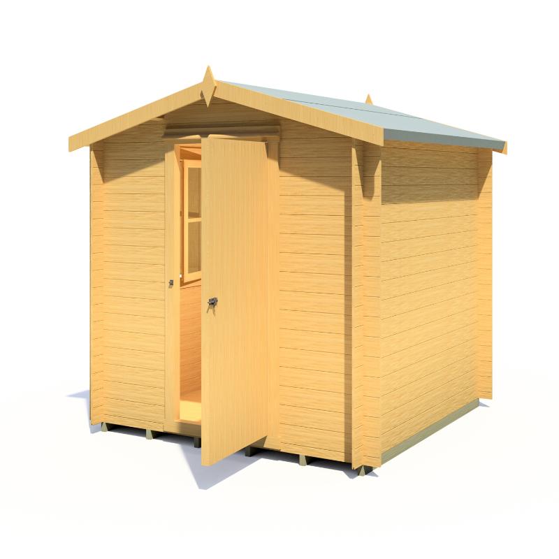 Shire Camelot 7x7 19mm Log cabin