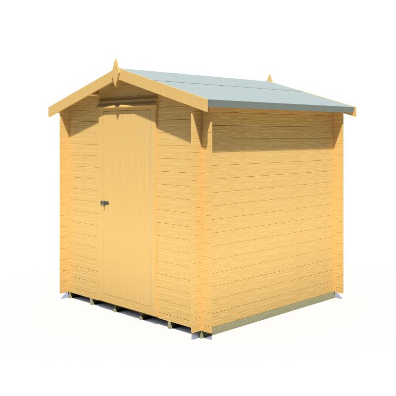 Shire Camelot 7x7 19mm Log cabin