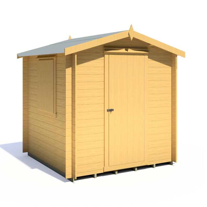 Shire Camelot 7x7 19mm Log cabin