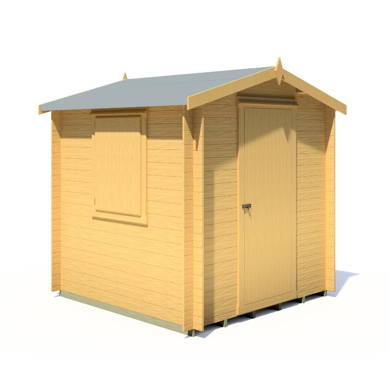 Shire Camelot 7x7 19mm Log cabin