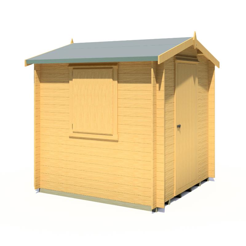 Shire Camelot 7x7 19mm Log cabin
