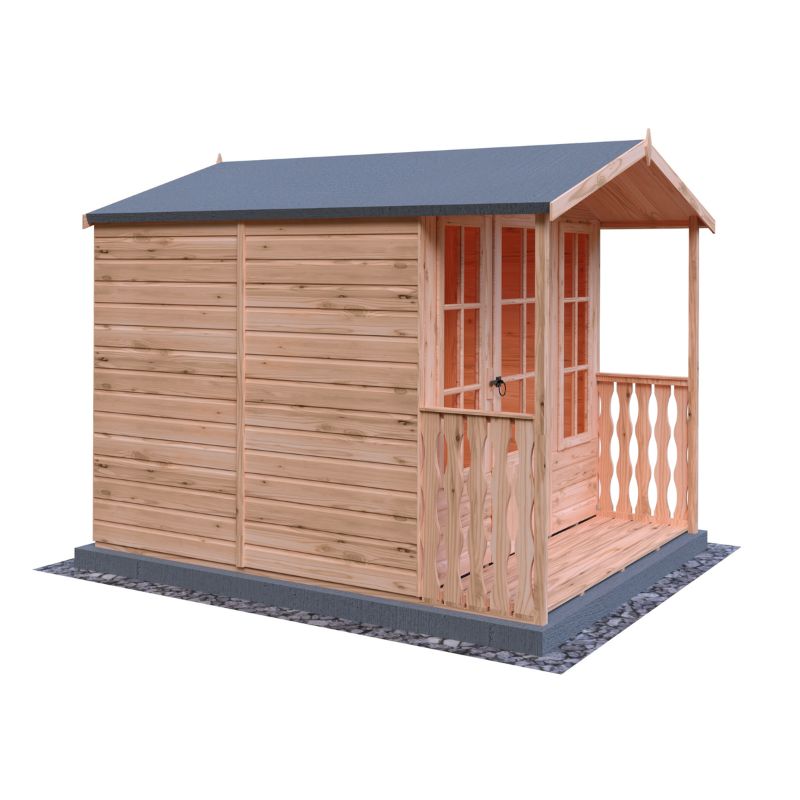 Shire Chatsworth and Veranda 7X10 Summerhouse
