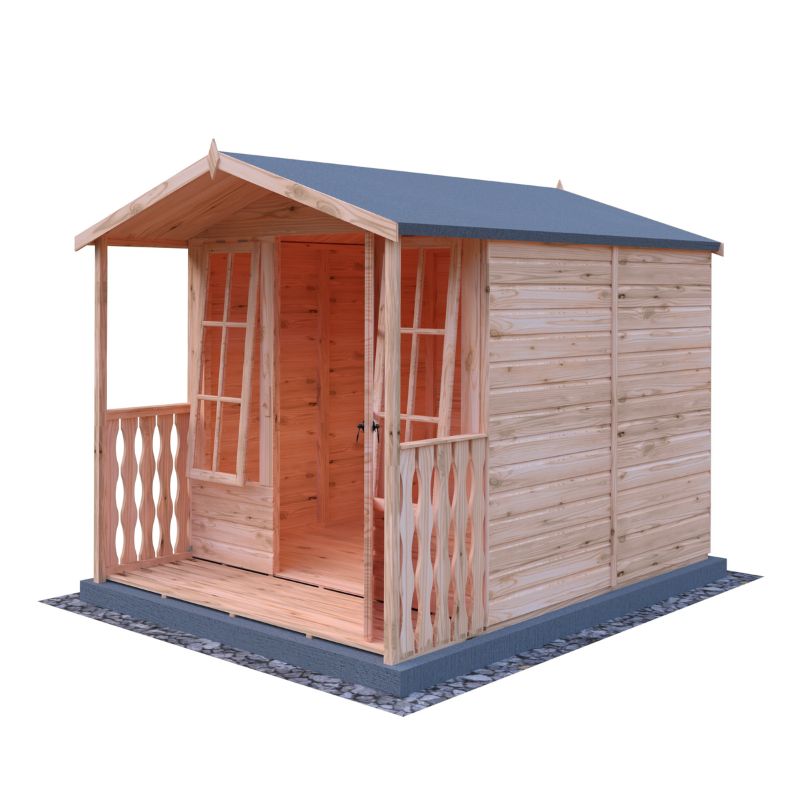 Shire Chatsworth and Veranda 7X10 Summerhouse