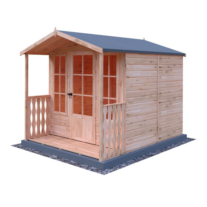 Shire Chatsworth and Veranda 7X10 Summerhouse