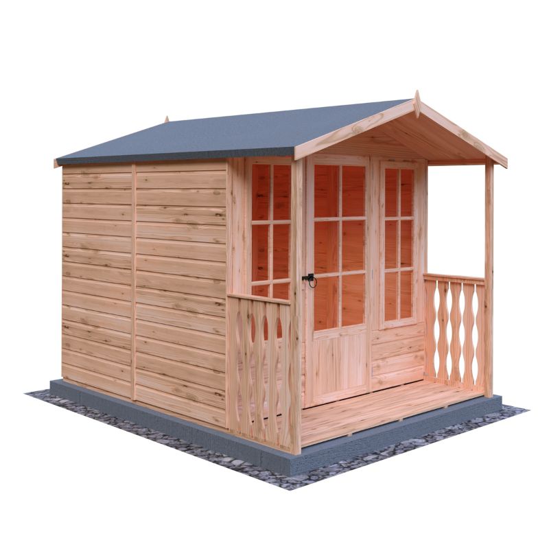 Shire Chatsworth and Veranda 7X10 Summerhouse