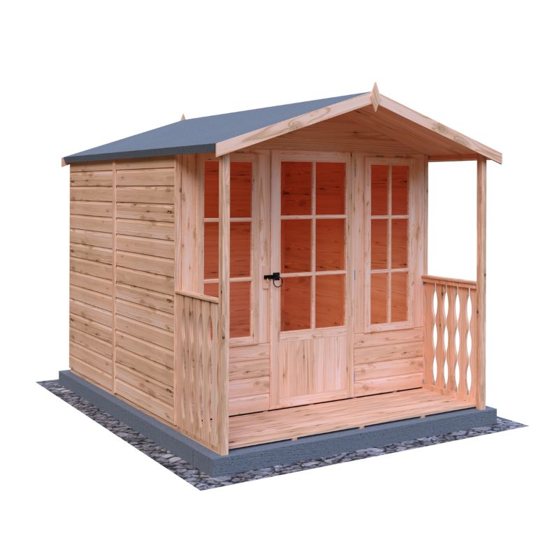 Shire Chatsworth and Veranda 7X10 Summerhouse