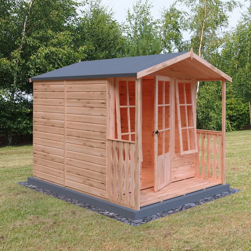 Shire Chatsworth and Veranda 7X10 Summerhouse