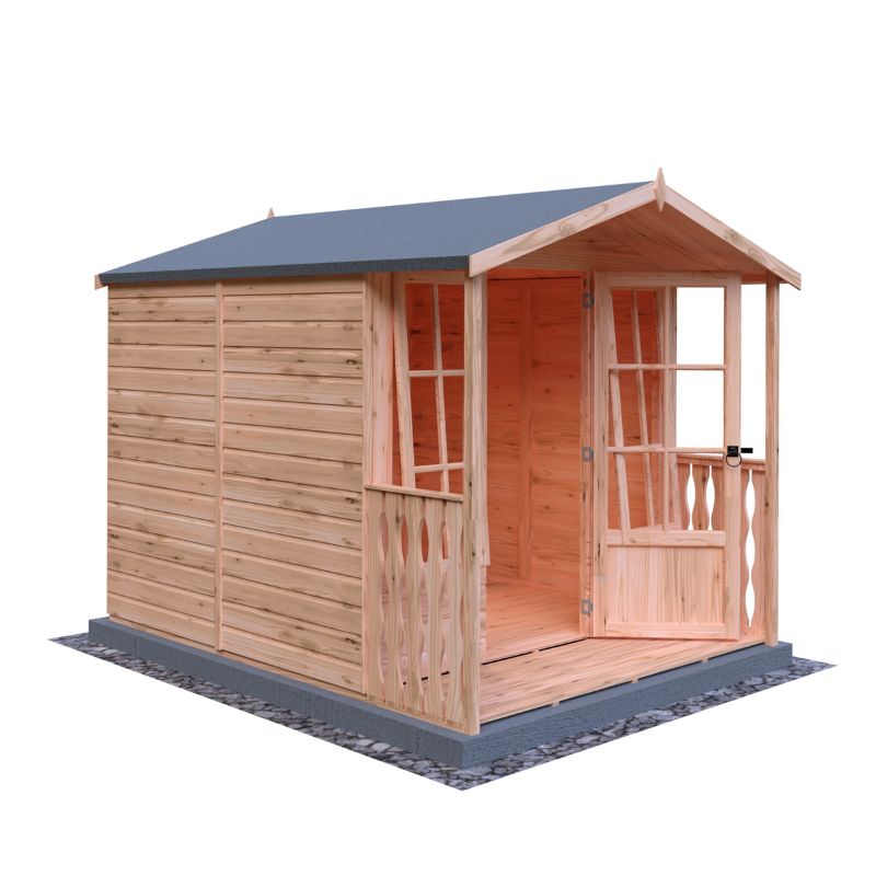 Shire Chatsworth and Veranda 7X10 Summerhouse