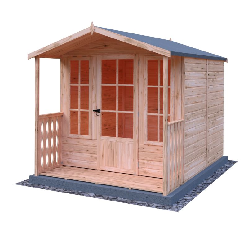 Shire Chatsworth and Veranda 7X10 Summerhouse