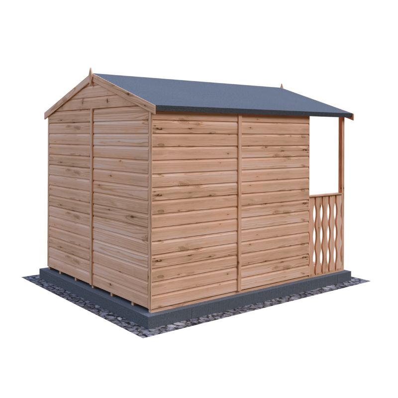 Shire Chatsworth and Veranda 7X10 Summerhouse