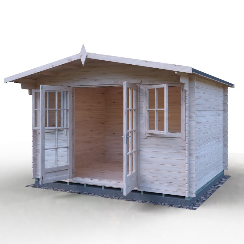 Shire Clipstone 12Gx10 28m Log cabin