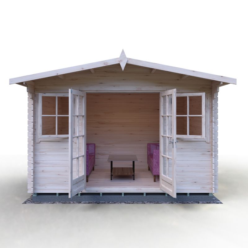 Shire Clipstone 12x10 28mm Log cabin