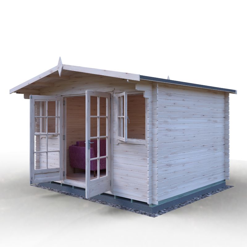 Shire Clipstone 12x10 28mm Log cabin