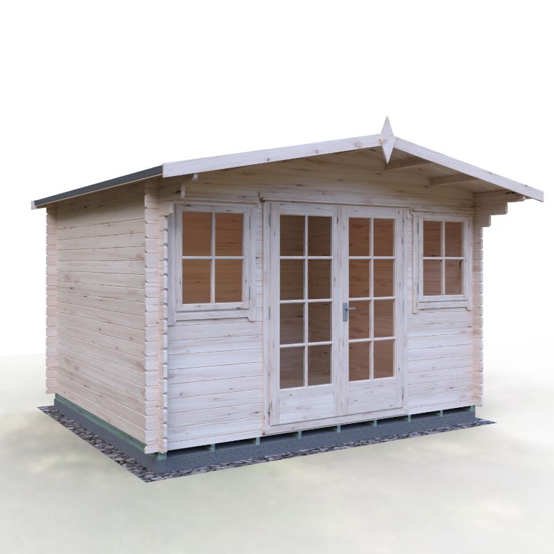 Shire Clipstone 12Gx10 28m Log cabin