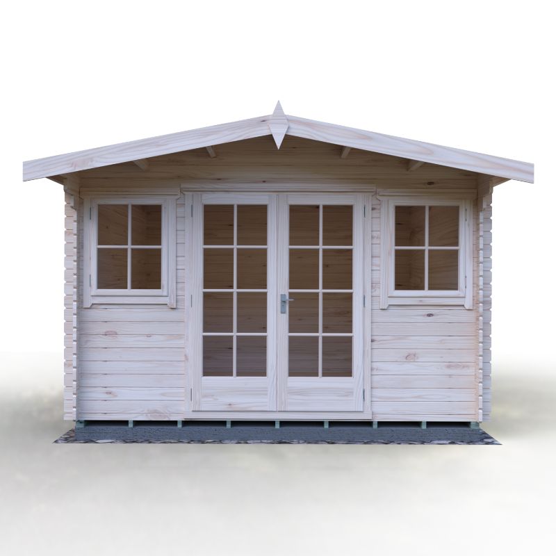Shire Clipstone 12Gx12 28m Log cabin