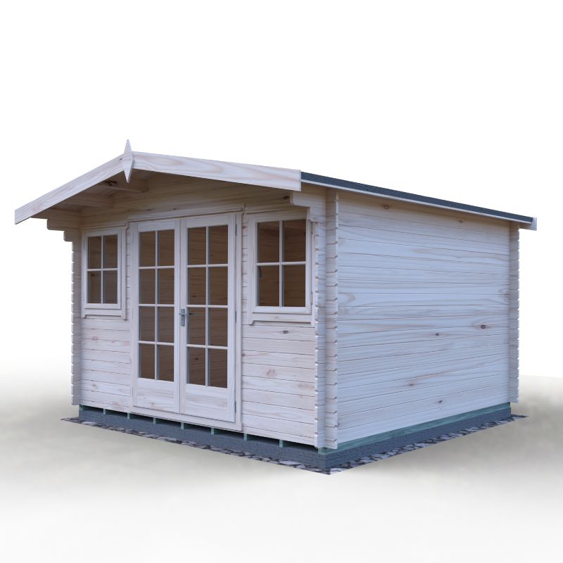 Shire Clipstone 12Gx12 28m Log cabin