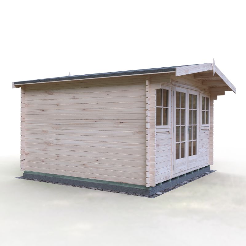 Shire Clipstone 12Gx12 28m Log cabin