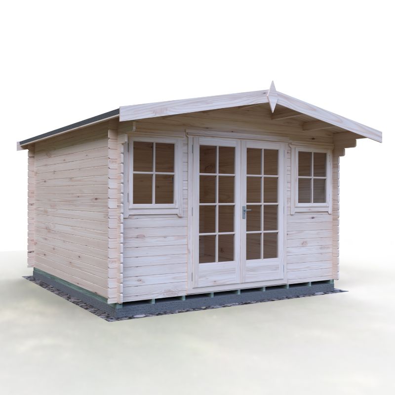 Shire Clipstone 12Gx12 28m Log cabin