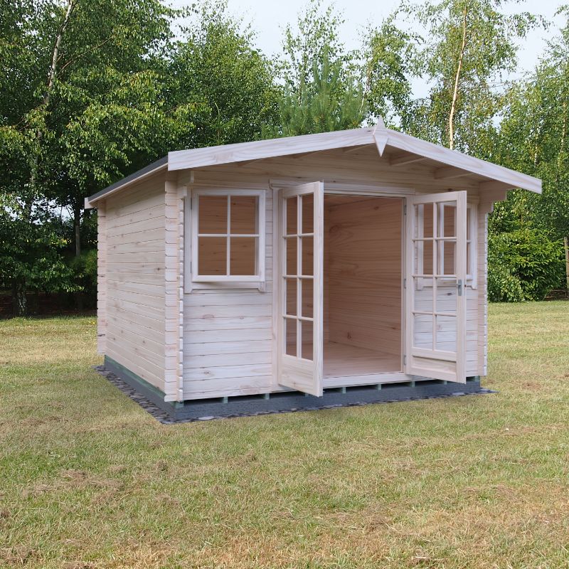 Shire Clipstone 12Gx12 28m Log cabin