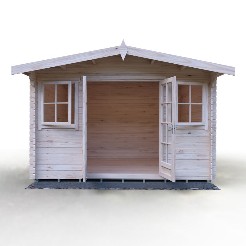 Shire Clipstone 12Gx12 28m Log cabin