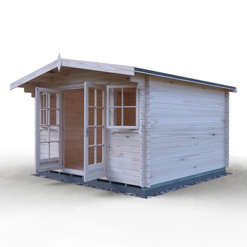 Shire Clipstone 12Gx12 28m Log cabin