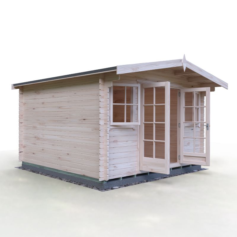 Shire Clipstone 12x12 28mm Log cabin