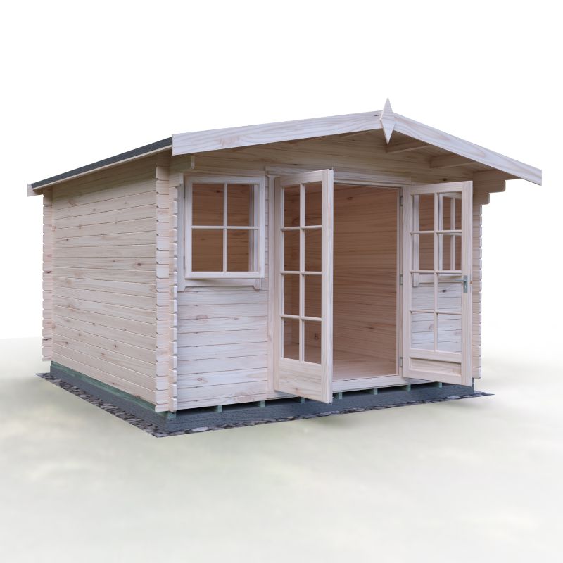 Shire Clipstone 12x12 28mm Log cabin