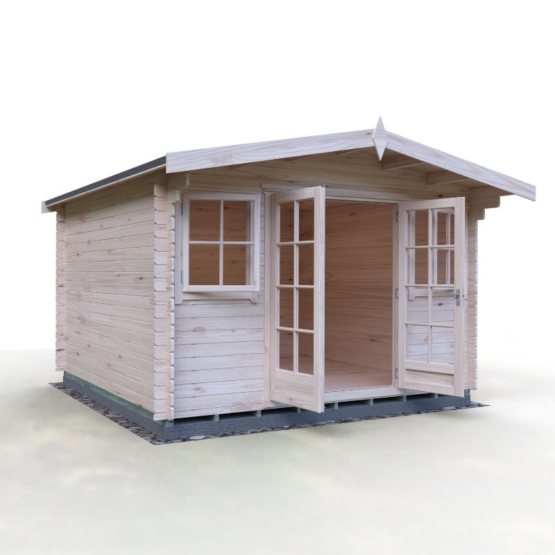 Shire Clipstone 12x12 28mm Log cabin