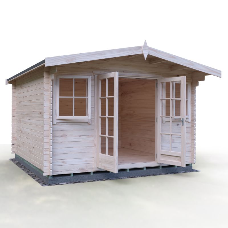 Shire Clipstone 12x12 28mm Log cabin