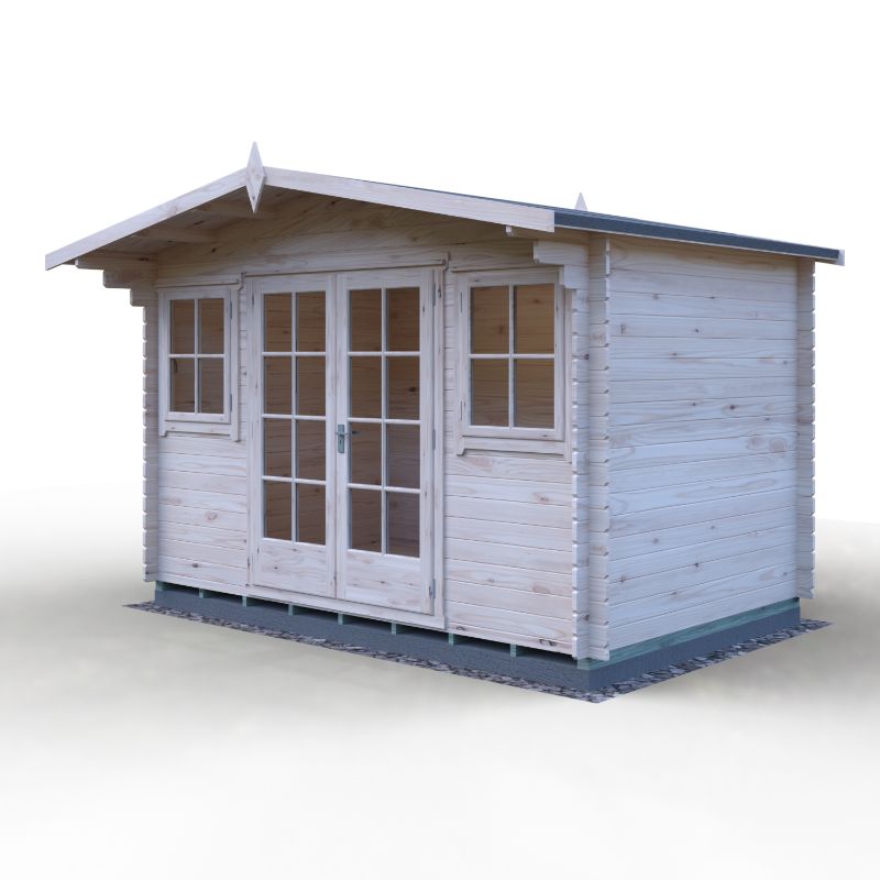 Shire Clipstone 12Gx8 28m Log cabin