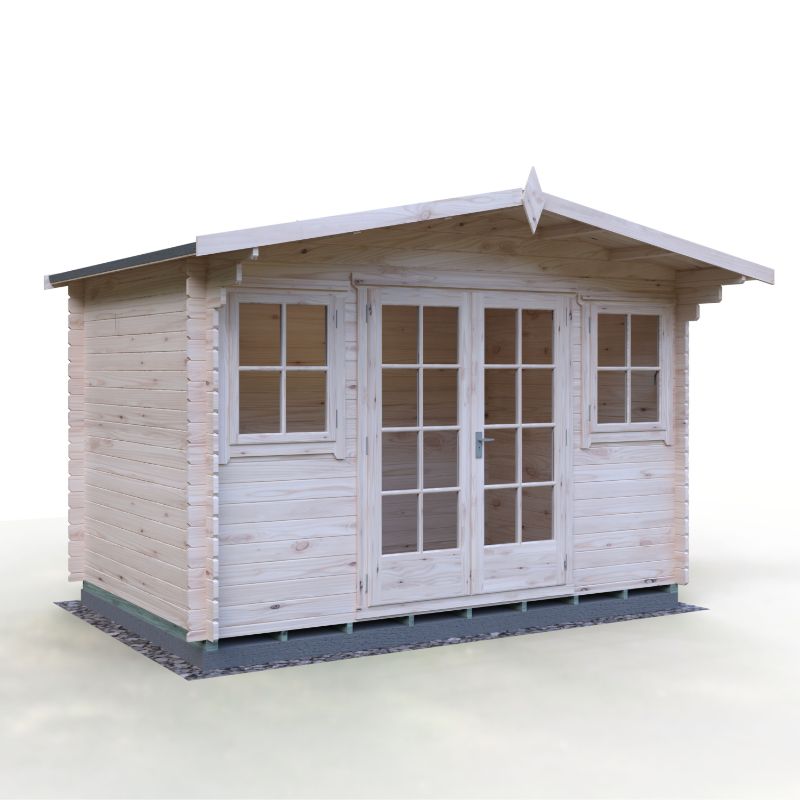 Shire Clipstone 12Gx8 28m Log cabin