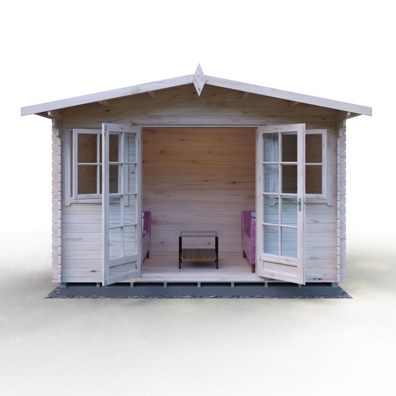 Shire Clipstone 12Gx8 28m Log cabin