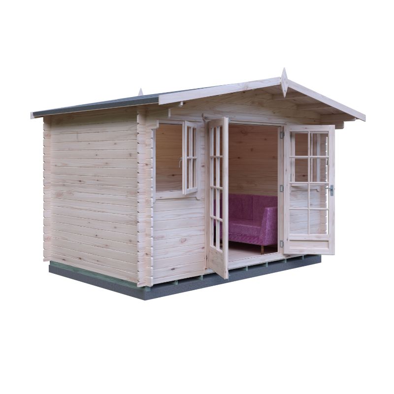 Shire Clipstone 12Gx8 28m Log cabin