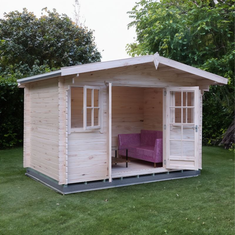 Shire Clipstone 12Gx8 28m Log cabin