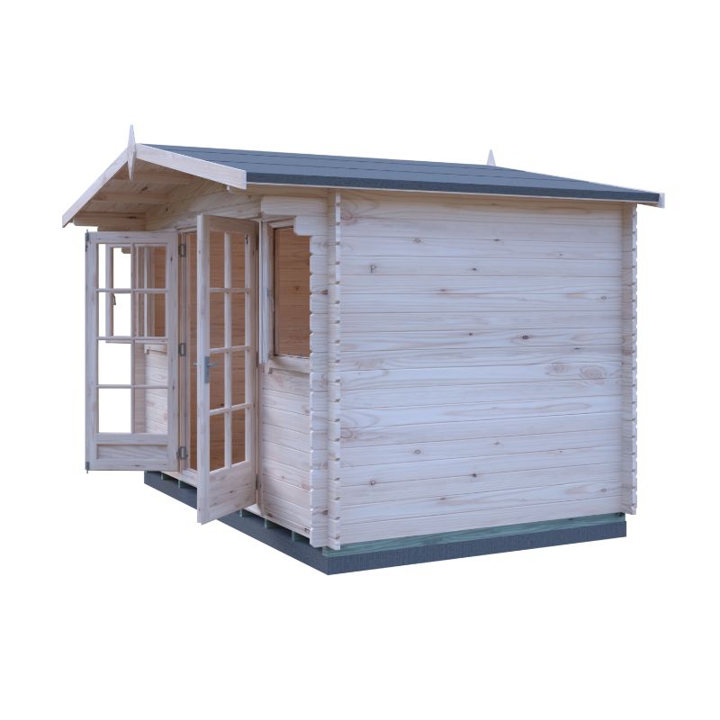 Shire Clipstone 12x8 28mm Log cabin