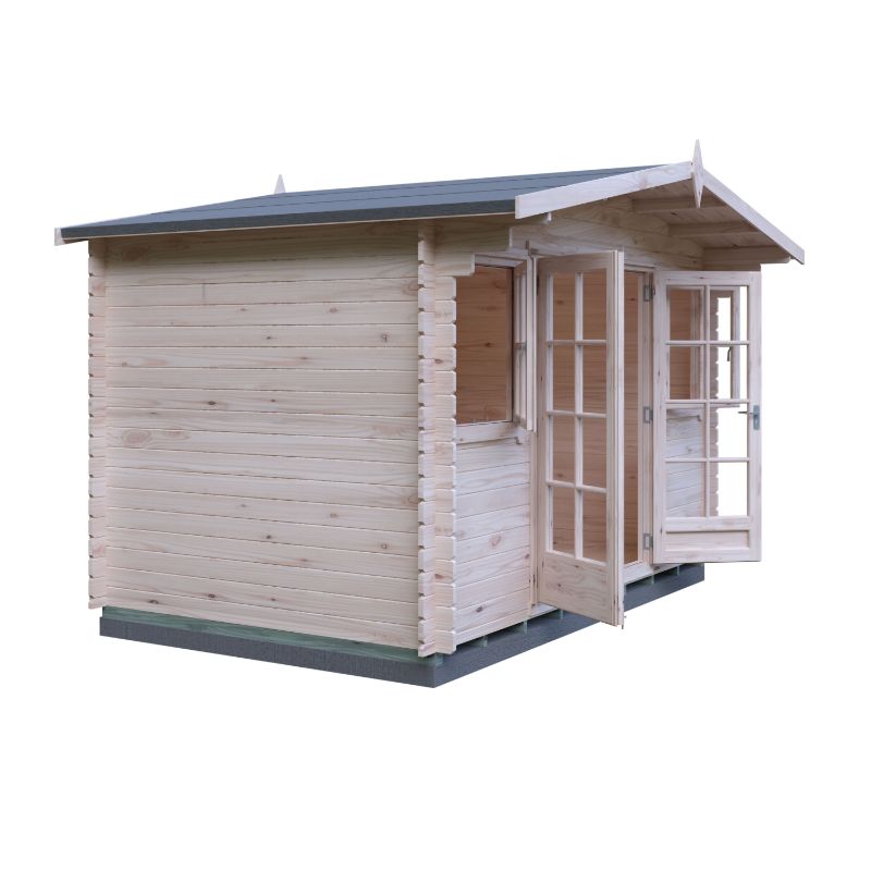 Shire Clipstone 12x8 28mm Log cabin