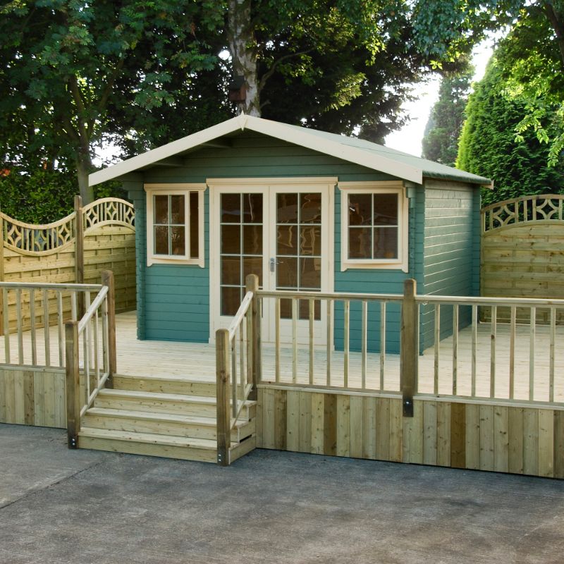 Shire Clipstone 12x10 28mm Log cabin