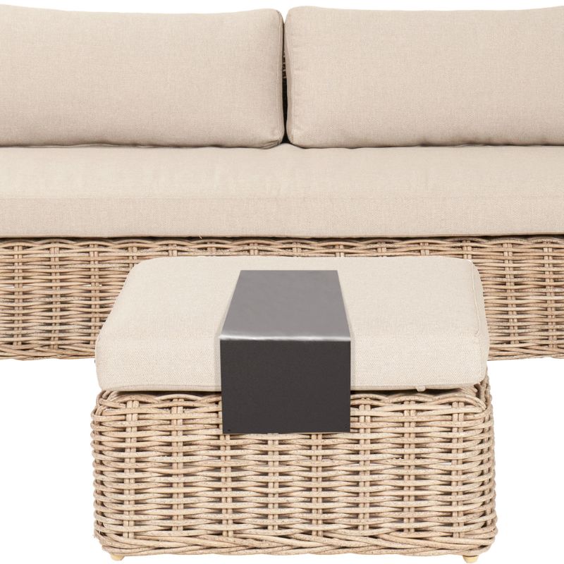 Pacific Lifestyle - Como Natural Antique Outdoor Seating Set
