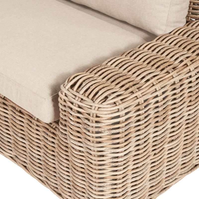 Pacific Lifestyle - Como Natural Antique Outdoor Seating Set