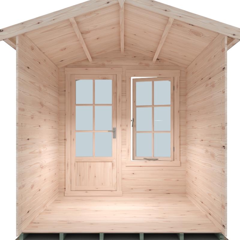 Shire Crinan 7x7 19mm Log cabin