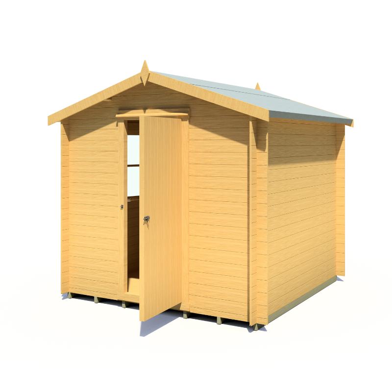 Shire Danbury 8x8 19mm Log cabin