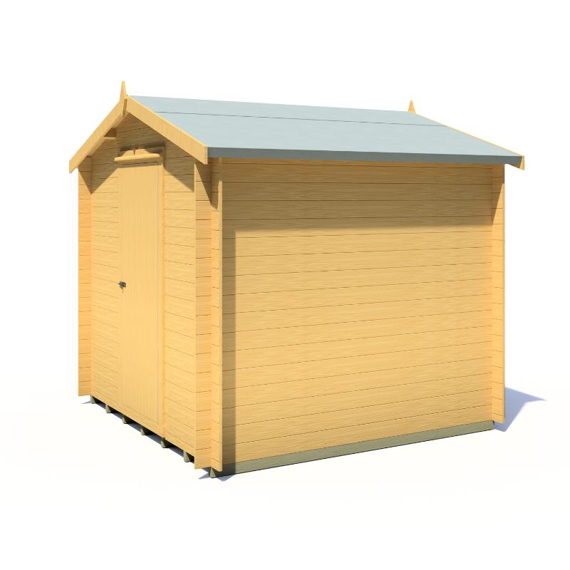 Shire Danbury 8x8 19mm Log cabin