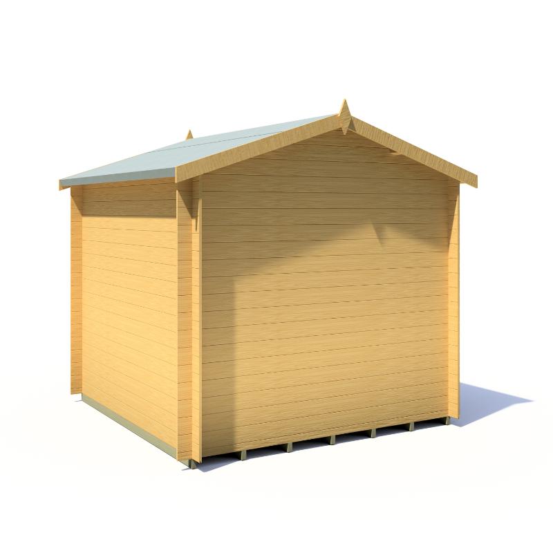 Shire Danbury 8x8 19mm Log cabin