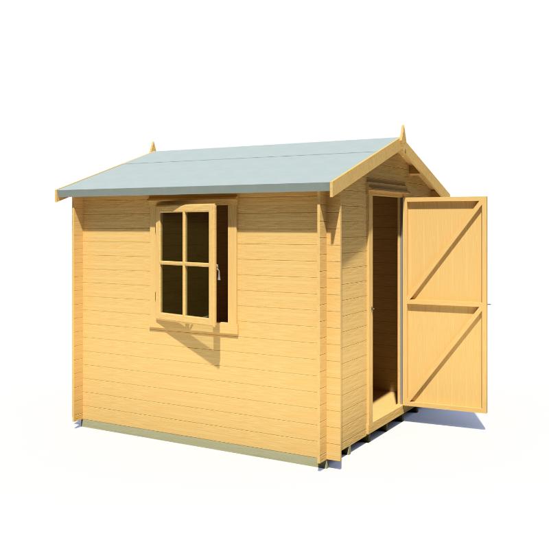 Shire Danbury 8x8 19mm Log cabin