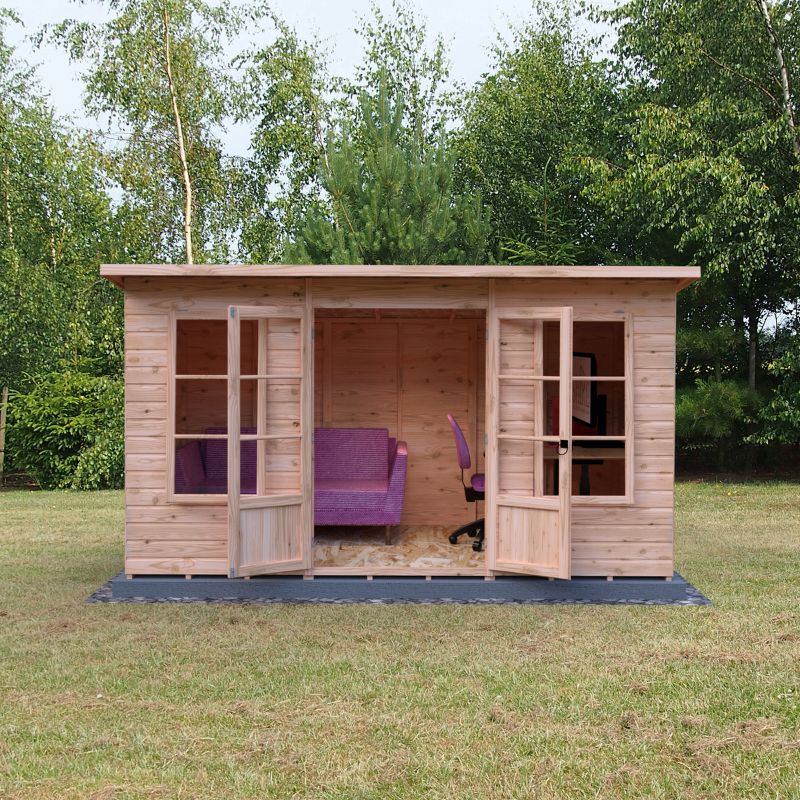 Shire 12x6 Dahlia Pent Summerhouse