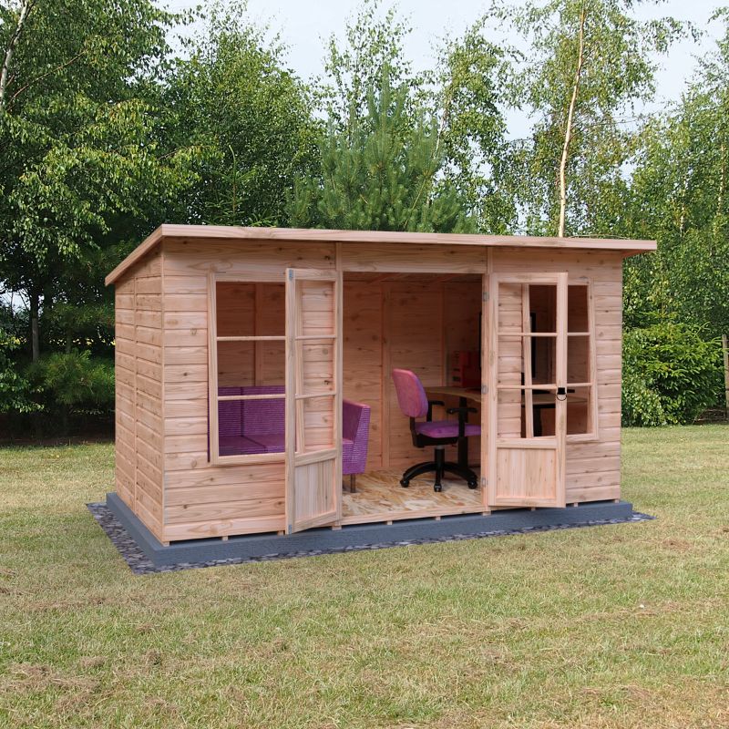 Shire 12x6 Dahlia Pent Summerhouse