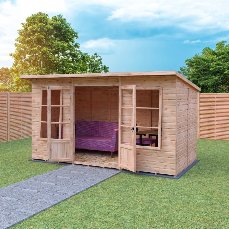 Shire 12x6 Dahlia Pent Summerhouse