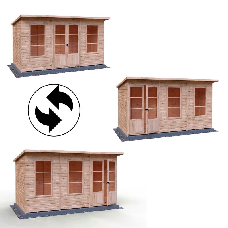 Shire 12x6 Dahlia Pent Summerhouse
