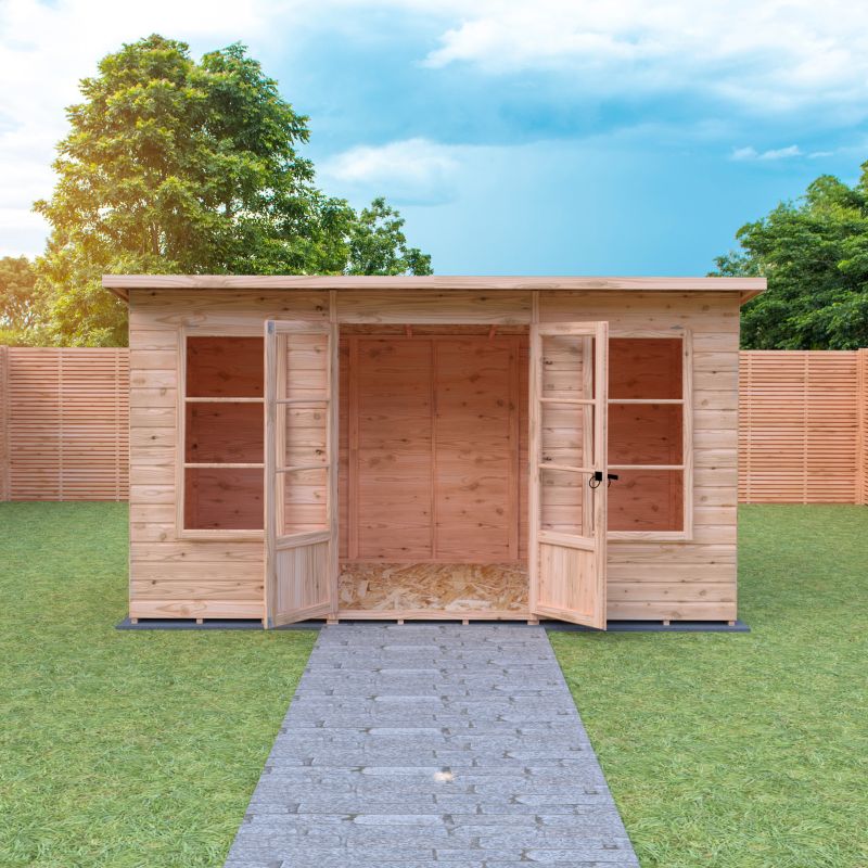 Shire 12x6 Dahlia Pent Summerhouse